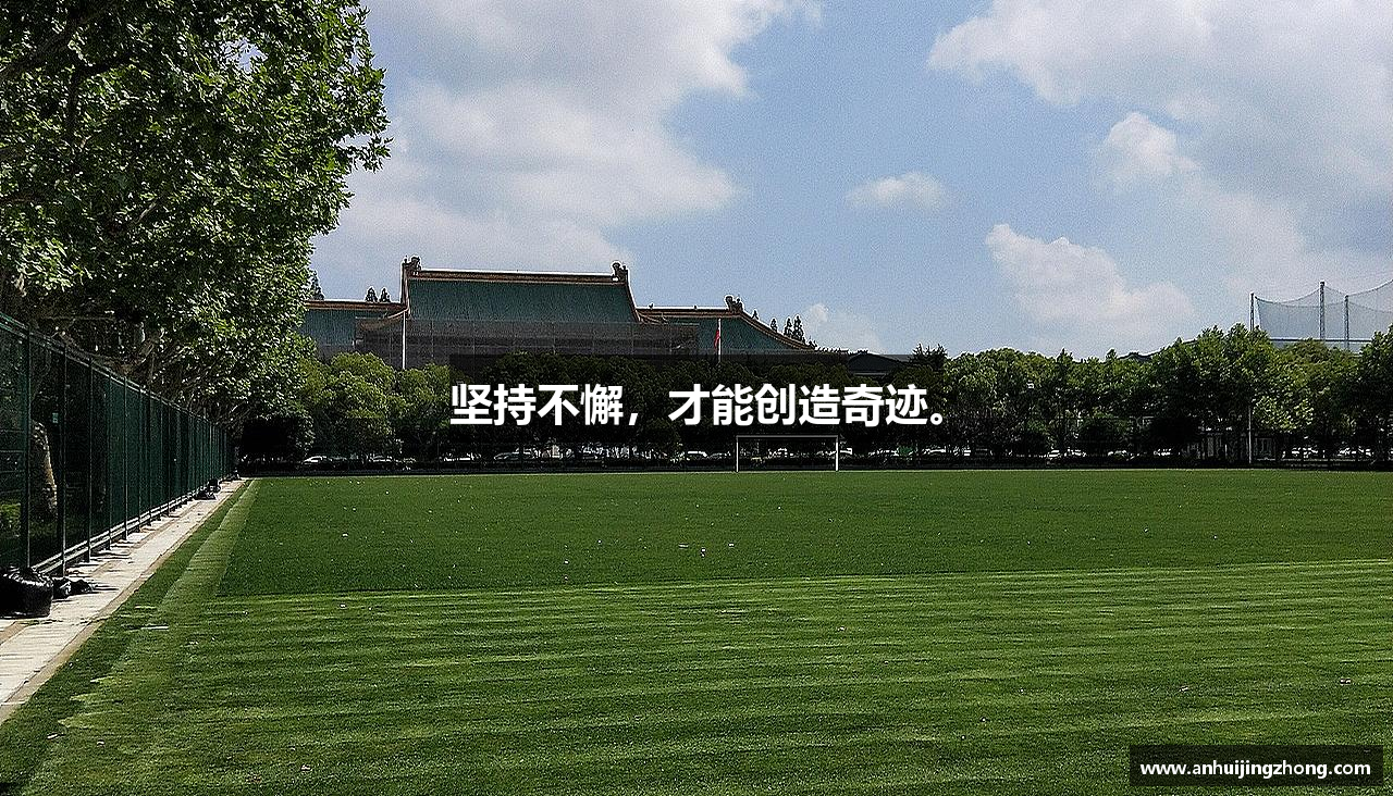 坚持不懈，才能创造奇迹。